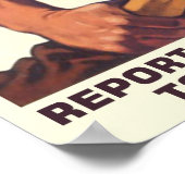 Sozialismus - Schluss mit Profit Poster (Ecke)