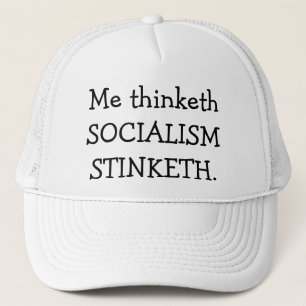 SOZIALISMUS STINKETH TRUCKERKAPPE