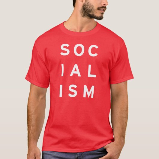 SOZIALISMUS-T-SHIRT T-Shirt (Vorderseite)