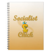 Sozialist Chick Notizblock (Vorderseite)