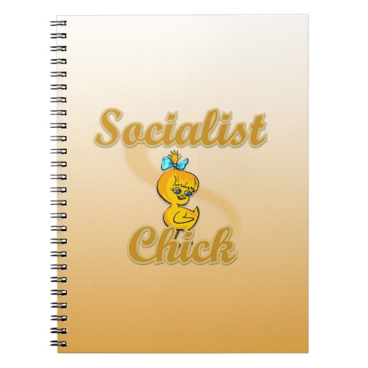 Sozialist Chick Notizblock (Vorderseite)