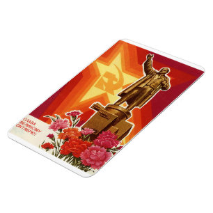 Sozialisten-Revolution Oktober-1917 Magnet