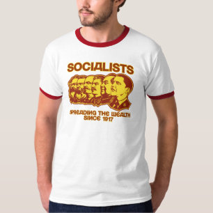 Sozialisten: Verbreiten des Reichtums T-Shirt