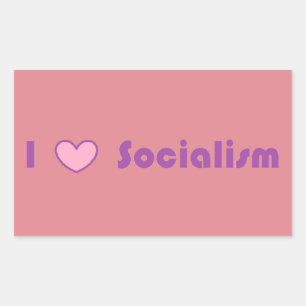 Sozialistische Aufkleber