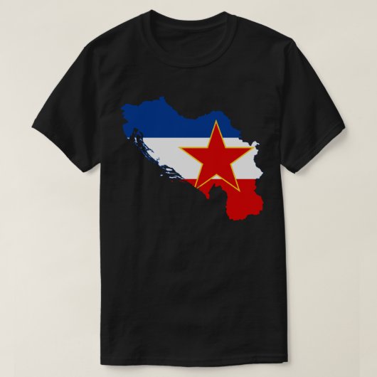 Sozialistische Bundesstaatliche Republik Jugoslawi T-Shirt (Design vorne)