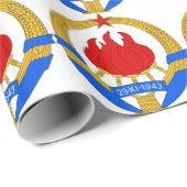 Sozialistische bundesstaatliche Republik von Geschenkpapier (Rolleneckpunkt)