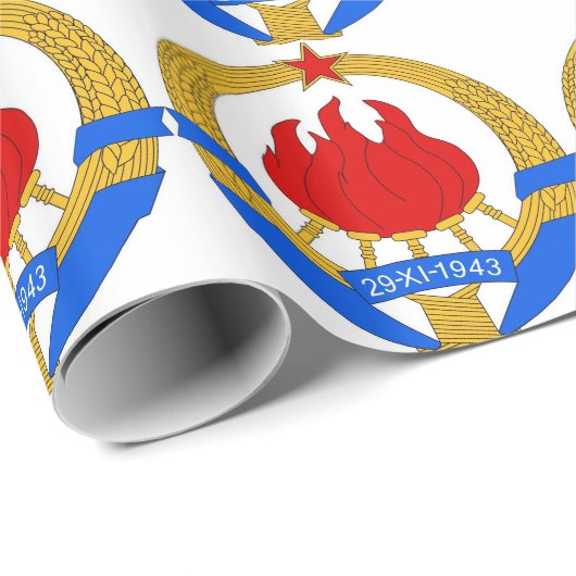 Sozialistische bundesstaatliche Republik von Geschenkpapier (Rolleneckpunkt)