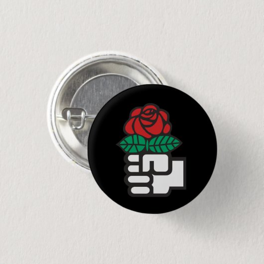 Sozialistische Internationale Button (Vorne & Hinten)