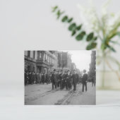 Sozialistische Parade, NYC: 1908 Postkarte (Stehend Vorderseite)