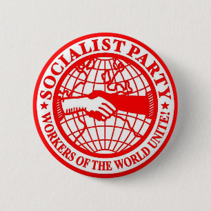 Sozialistische Party-Arbeitskräfte der Welt Button