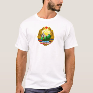 Sozialistische Republik Rumänien Emblem Wappen Kom T-Shirt