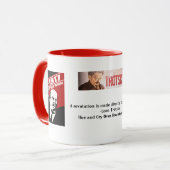 Sozialistische Revolutions-Tasse Tasse (Vorderseite Links)