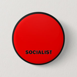 Sozialistische Roundel Qualität Flagge Button