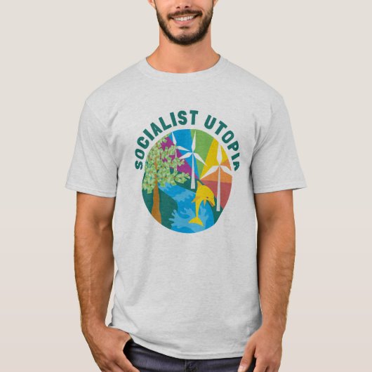 Sozialistische Utopie T-Shirt (Vorderseite)