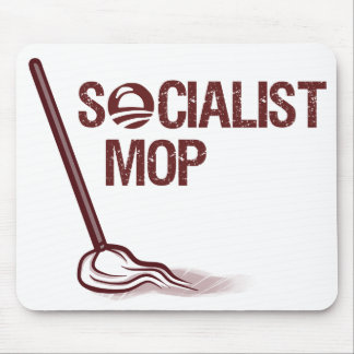 Sozialistischer Mopp Mousepad