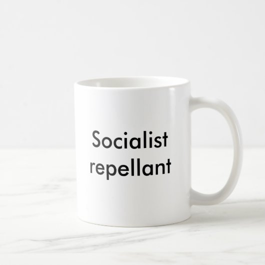 Sozialistischer Repellant Kaffeetasse (Rechts)