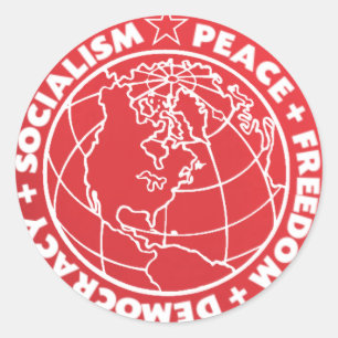 Sozialistischer Sticker