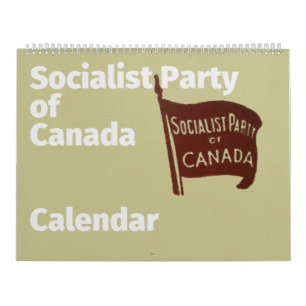 Sozialistisches Party des Kanadischen Kalenders Kalender