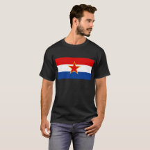 Sozialistisches Republik- Kroatienflaggen-Shirt