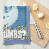 Sozialistisches Standardteatowel im Dezember 1984 Geschirrtuch (Viertel Falte)