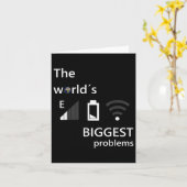 Sozialkritik Nuklearer Power - Umweltschutz Karte (Gelbe Blume)