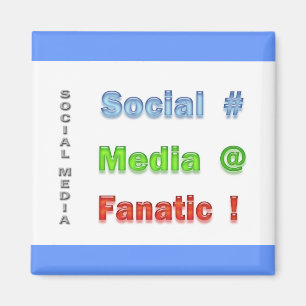 Sozialmedien fanatisch magnet