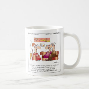 SOZIALmedien, SOZIALES ICH bis April McCallum Kaffeetasse