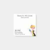 Sozialmedienreinigung Kleine Unternehmerspass Post-it Klebezettel (Vorderseite)