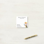 Sozialmedienreinigung Kleine Unternehmerspass Post-it Klebezettel (Auf Schreibtisch)