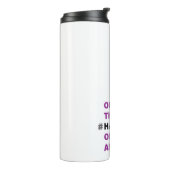 Sozialmedium-thermische Reise-Kaffee-Tasse Thermosbecher (Nach links gedreht)