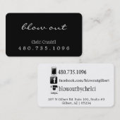 Sozialmediumhaar-Stylistkarte Visitenkarte (Vorne/Hinten)