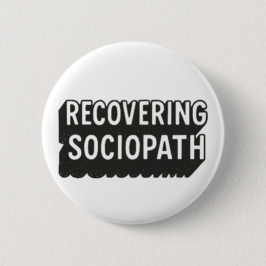 Sozialopath Button (Vorderseite)