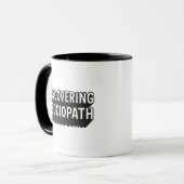 Sozialopath Tasse (Vorderseite Links)