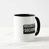 Sozialopath Tasse (VorderseiteRechts)