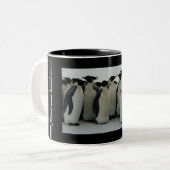 SozialPinguine Zweifarbige Tasse (Vorderseite Links)