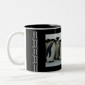 SozialPinguine Zweifarbige Tasse (Links)