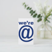 Sozialprofil-Visitenkarte tfl 2,0 Wer@bl tflbak Visitenkarte (Stehend Vorderseite)