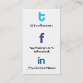 Sozialprofil-Visitenkarte tfl 2,0 Wer@bl tflbak Visitenkarte (Rückseite)