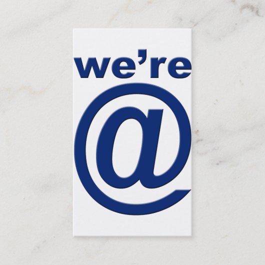 Sozialprofil-Visitenkarte tfl 2,0 Wer@bl tflbak Visitenkarte (Vorderseite)