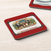 Sozialrauch Getränkeuntersetzer (Linke Seite)