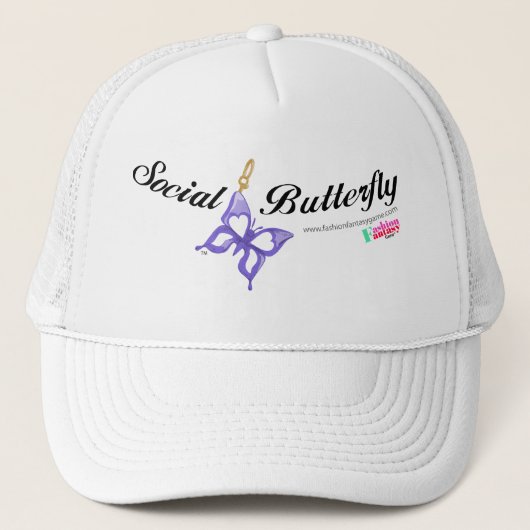 Sozialschmetterling Truckerkappe (Vorderseite)