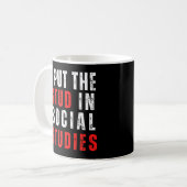 Sozialstudien Lehrer Bewertung Sozialstudien Kaffeetasse (Vorderseite Links)