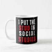 Sozialstudien Lehrer Bewertung Sozialstudien Kaffeetasse (Links)