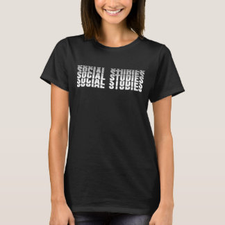 Sozialstudien Lehrer müssen T-Shirt