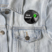 Sozialtäuschungsknopf Button (Beispiel)
