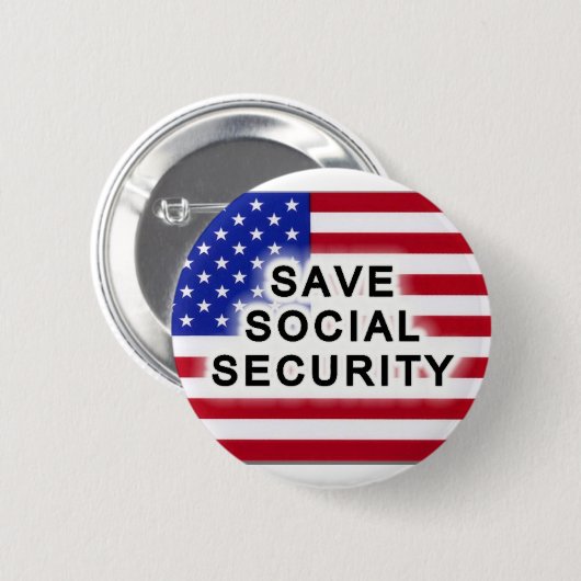 Sozialversicherung gerettet button (Vorne & Hinten)