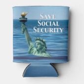 Sozialversicherung gerettet dosenkühler (Vorderseite)