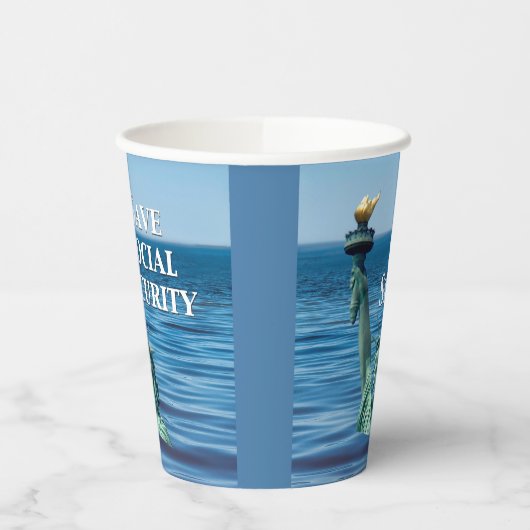 Sozialversicherung gerettet pappbecher (Links)