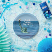 Sozialversicherung gerettet pappteller (Party)