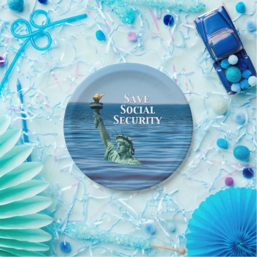 Sozialversicherung gerettet pappteller (Party)